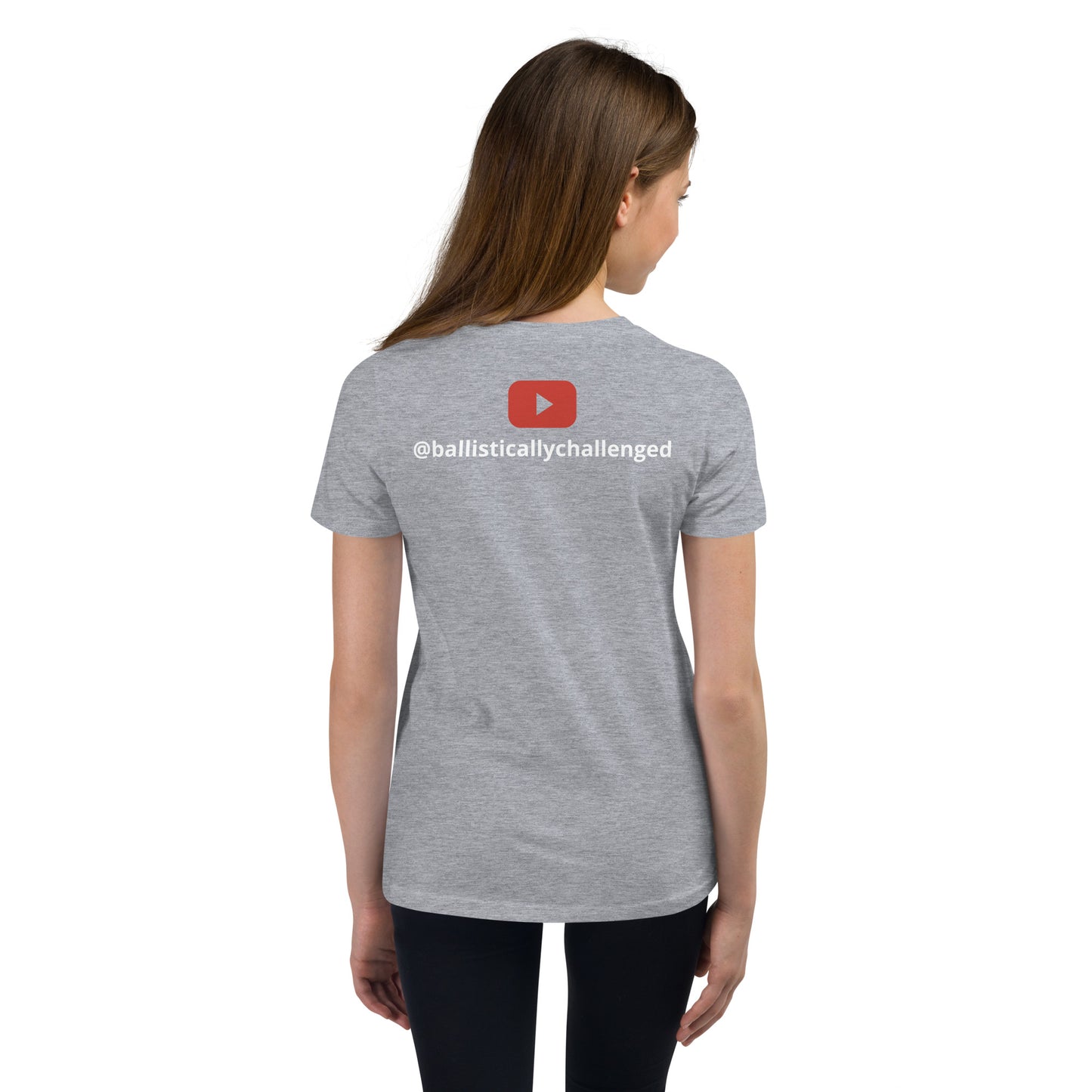 Ballistically Challenged YT Youth Short Sleeve T-Shirt