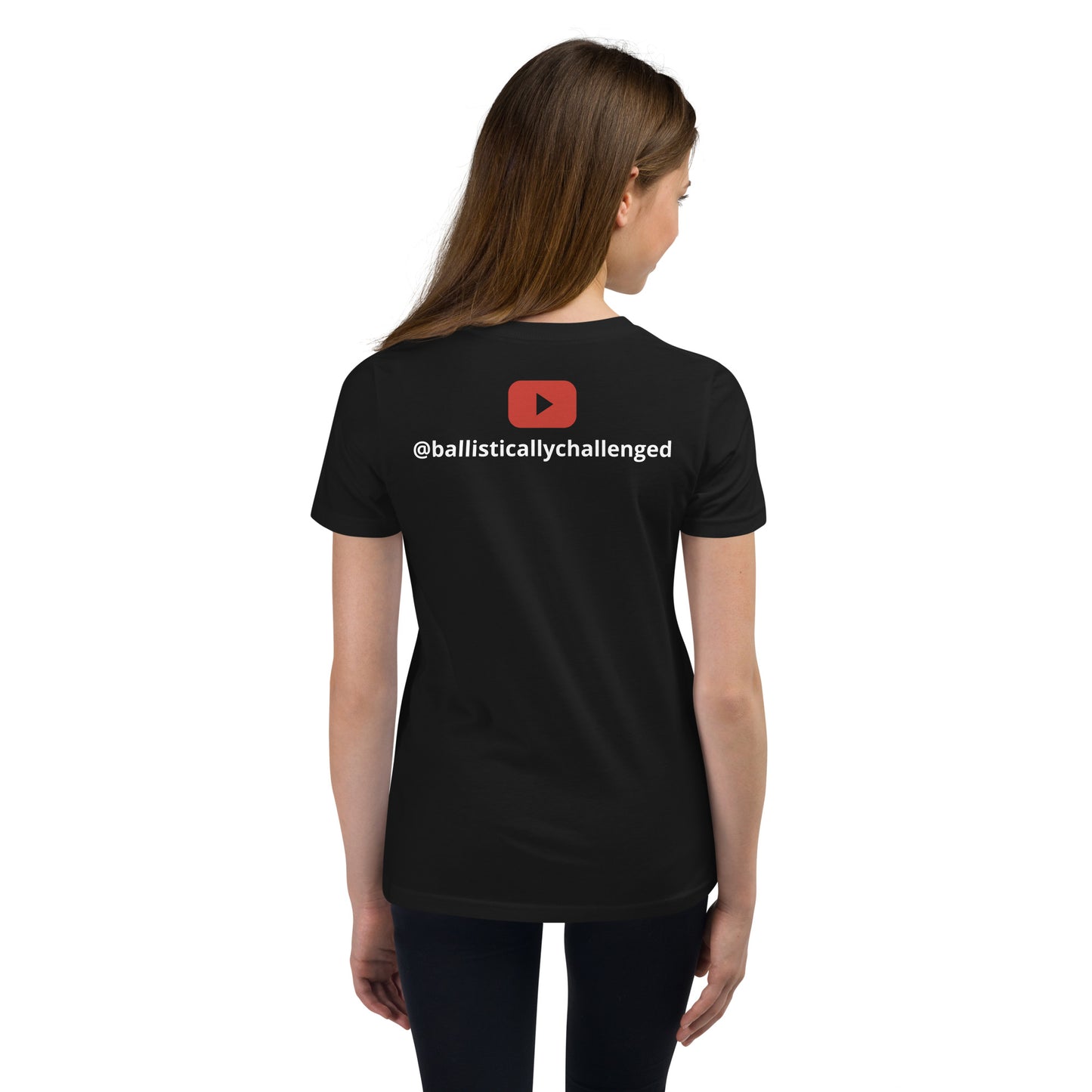 Ballistically Challenged YT Youth Short Sleeve T-Shirt