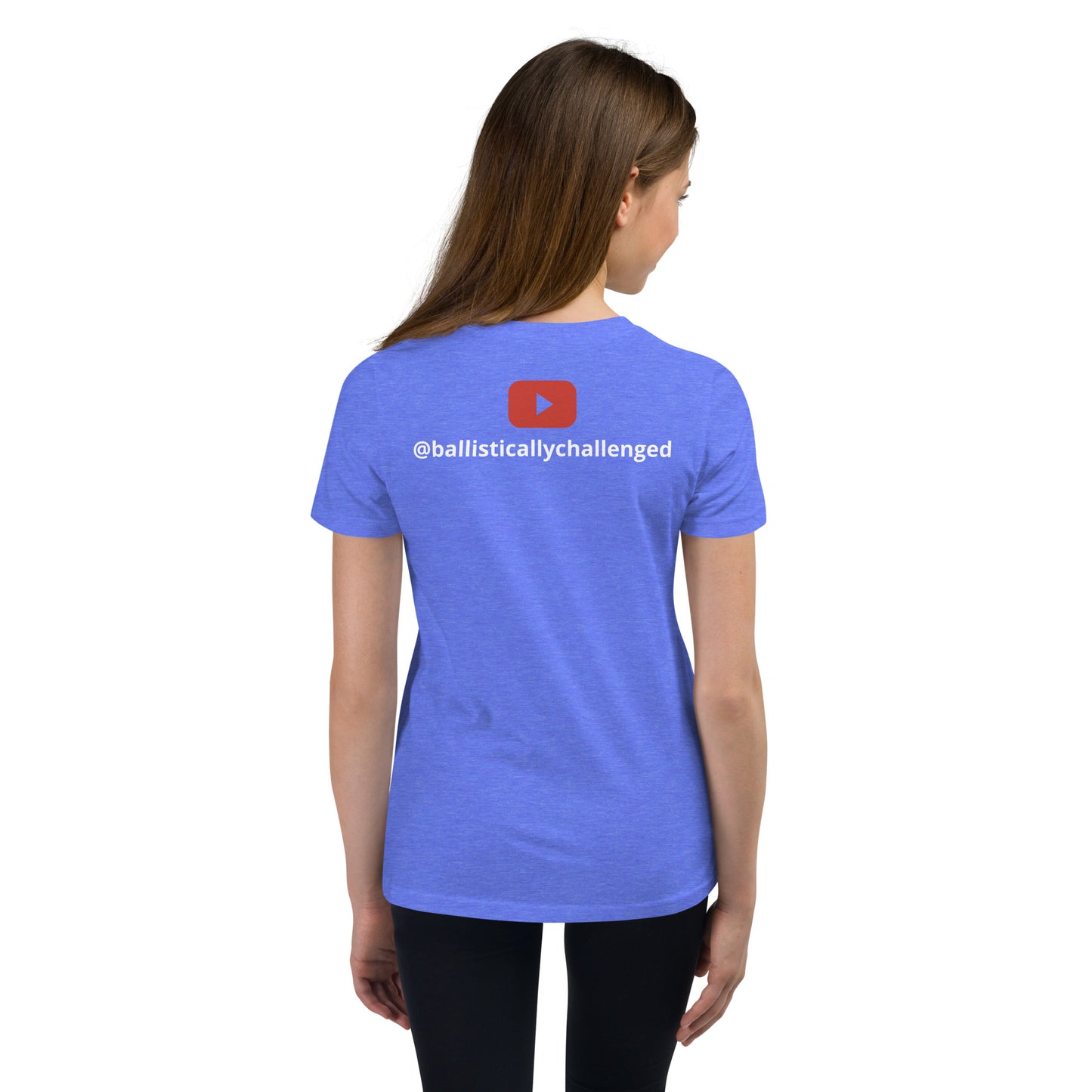 Ballistically Challenged YT Youth Short Sleeve T-Shirt